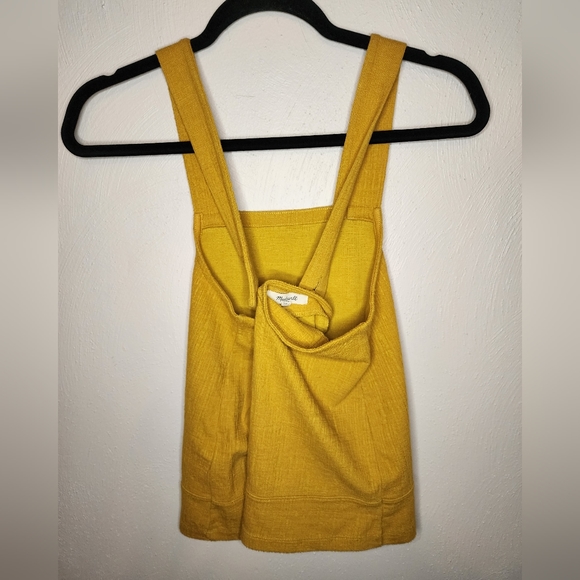 Madewell Apron Cross-Back Tank Top size xxs - Picture 4 of 6